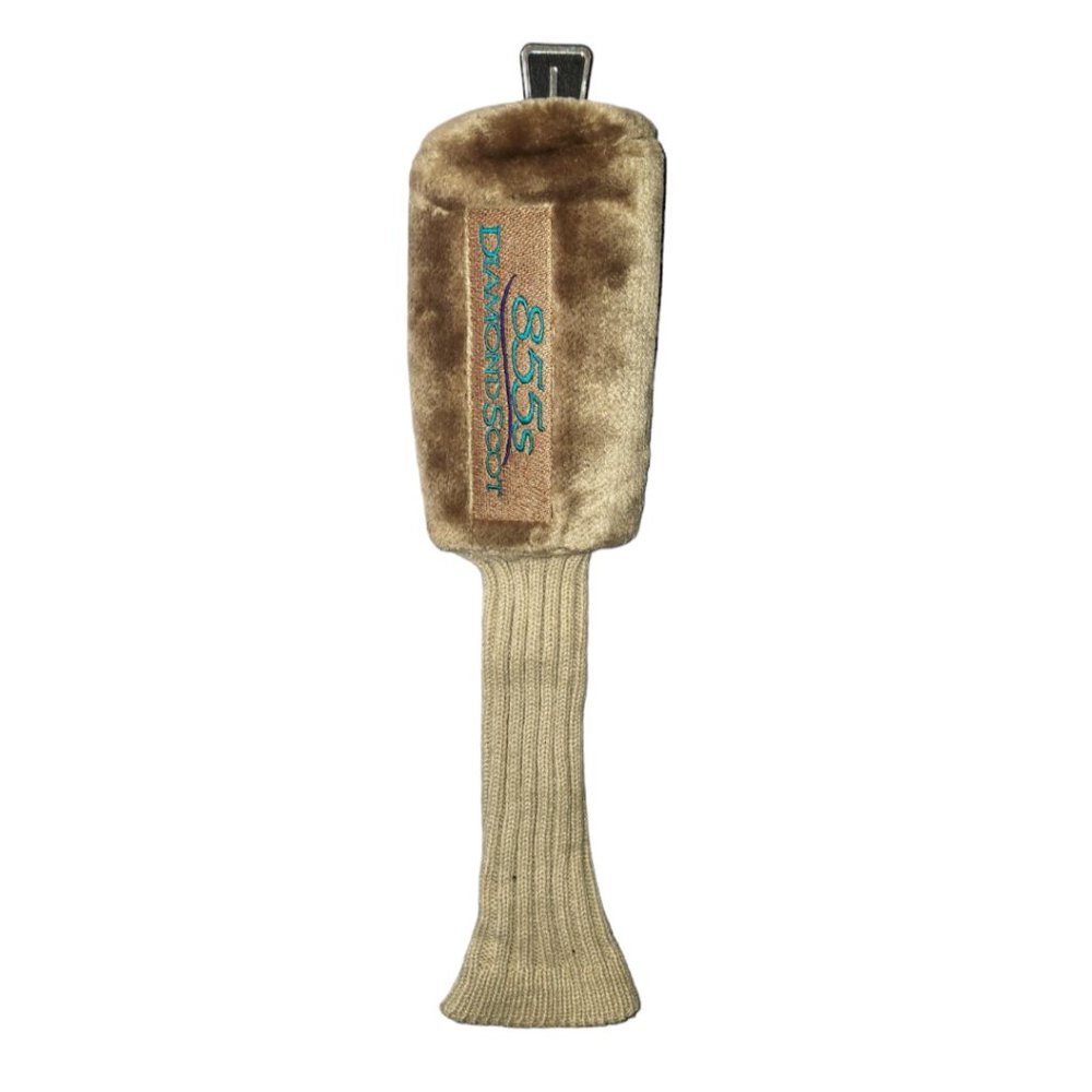 Tommy Armour 855s Diamond Hot Scot Golf Driver Headcover Beige Plush Long Neck